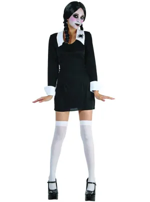 Wicked Wednesday Womens Halloween Costume