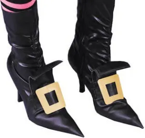 Wicked Witch Black Costume Shoe Covers
