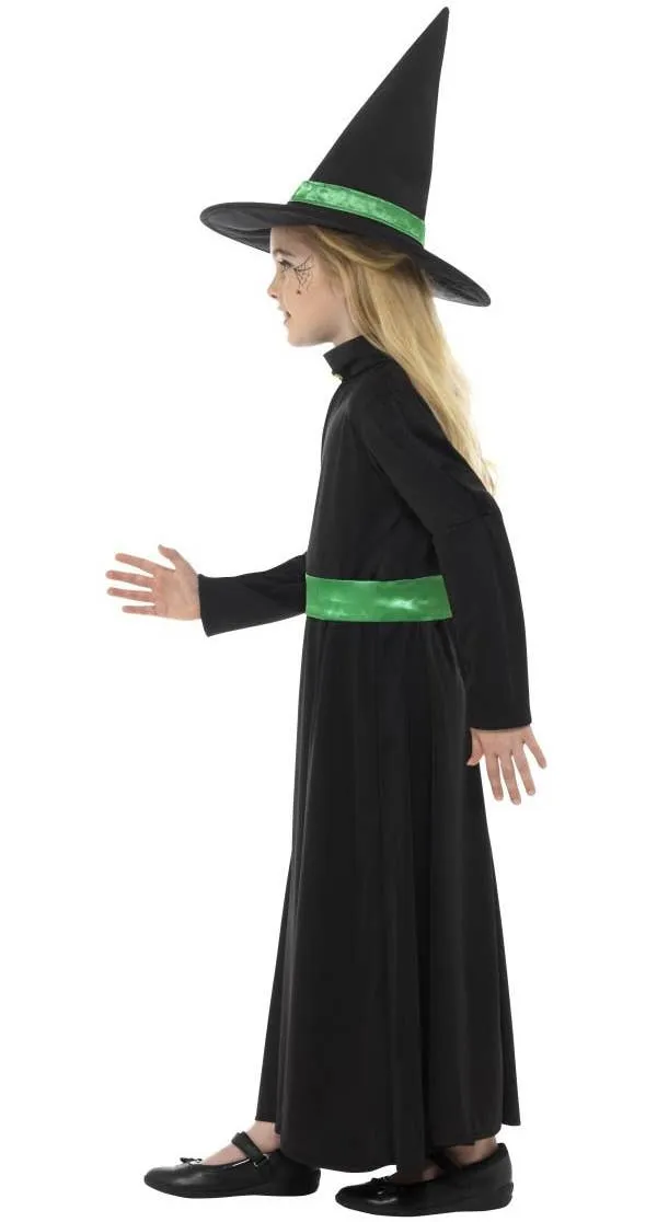 Wicked Witch Halloween Girls Costume