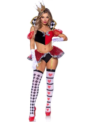 Wicked Wonderland Carded Queen Womens Sexy Costume