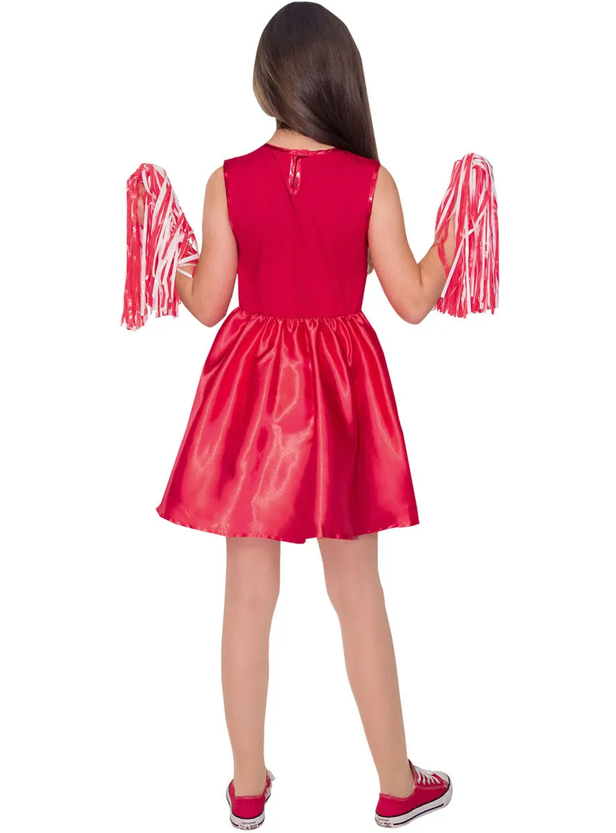 Wild Cat Cheerleader Girls Licensed Costume