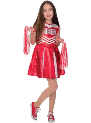 Wild Cat Cheerleader Girls Licensed Costume