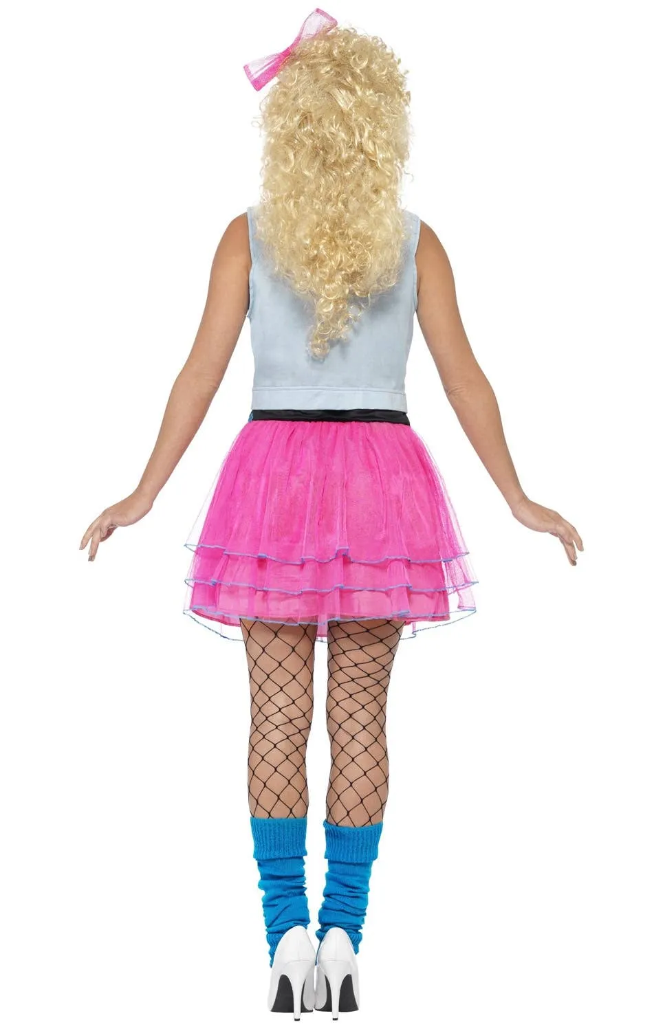 Wild Girl Womens 1980s Fancy Dress Costume