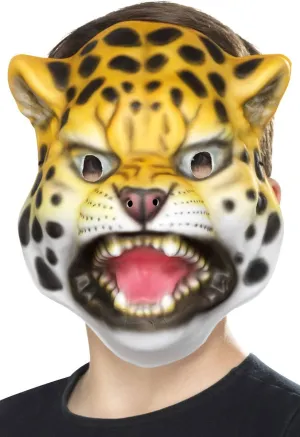 Wild Leopard Kids Animal Book Week Costume Mask