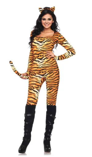 Wild Tigress Womens Sexy Tiger Print Costume