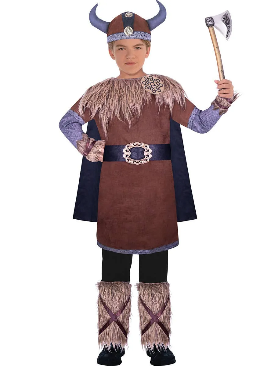 Wild Viking Teen Boys Medieval Times Costume