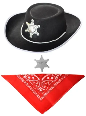 Wild West Boys Sheriff Cowboy Accessory Set