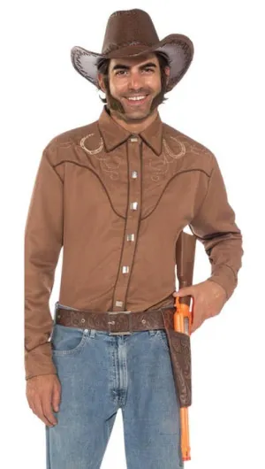 Wild West Cowboy Deluxe Gun and Holster Set