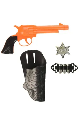 Wild West Cowboy Gun and Holster Costume Accessory Set