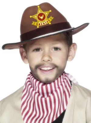 Wild West Cowboy Kids Costume Hat