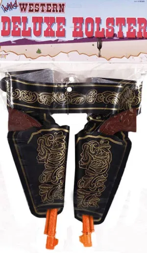 Wild West Gun and Holster Costume Weapon Set