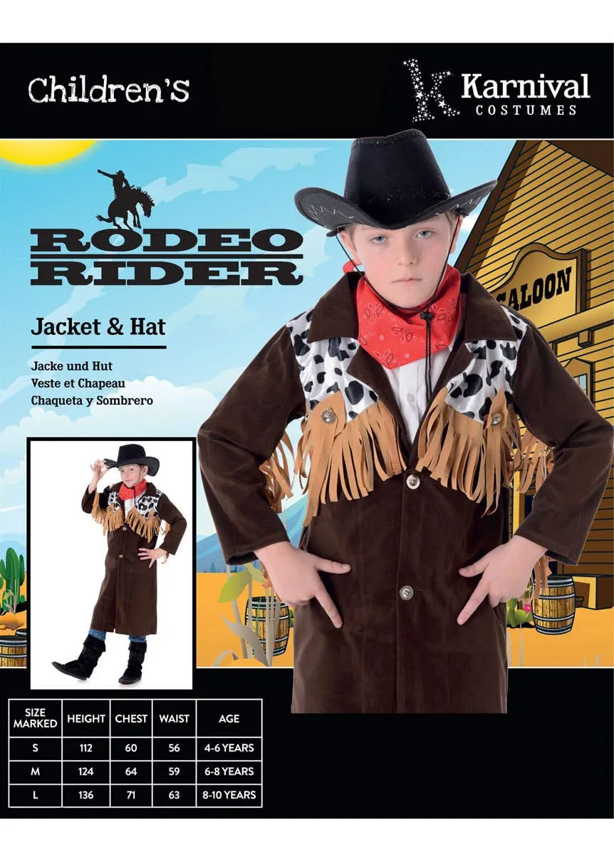 Wild West Gunslinging Cowboy Kids Costume