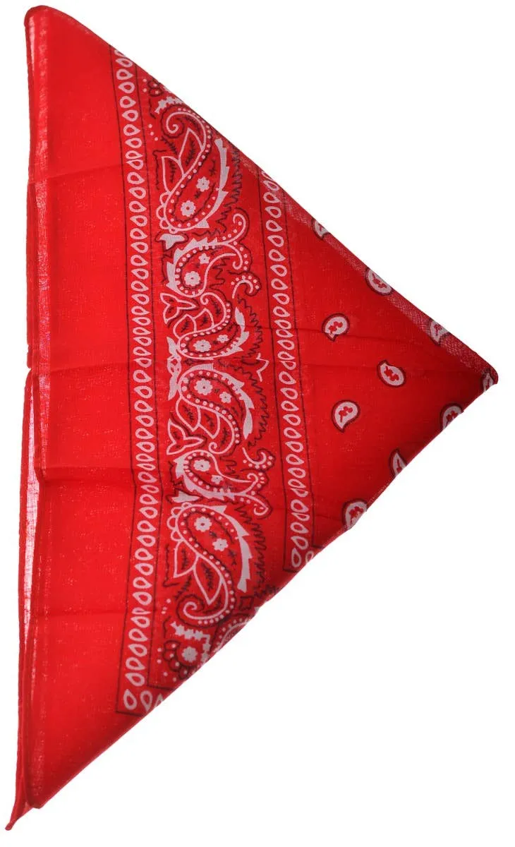 Wild West Red Bandanna Costume Accessory