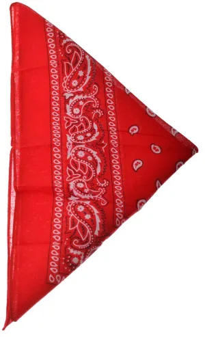 Wild West Red Bandanna Costume Accessory