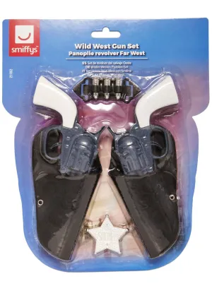 Wild West Sheriff Gun and Holster Costume Weapon Set