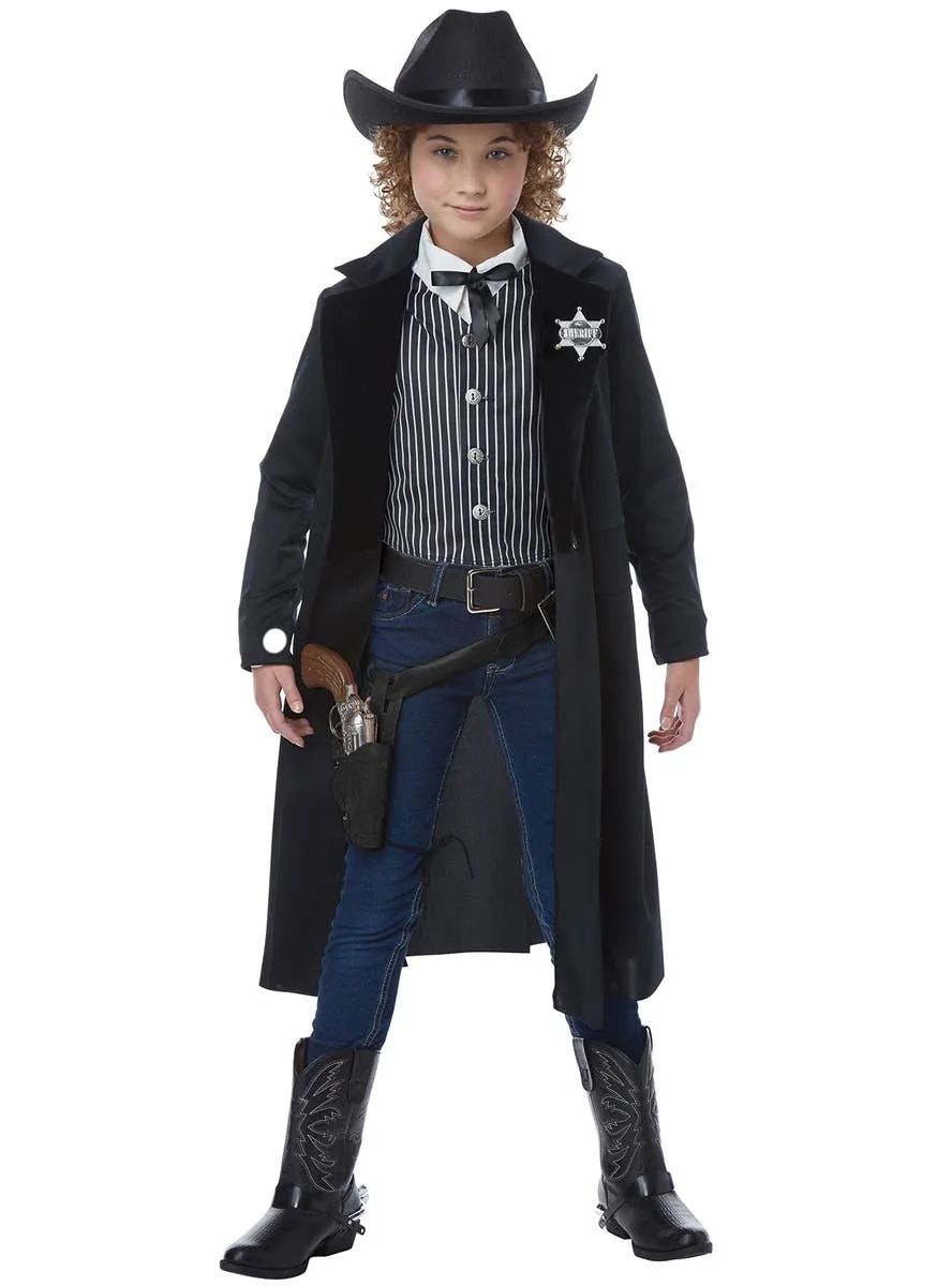 Wild West Sheriff Kids Fancy Dress Costume
