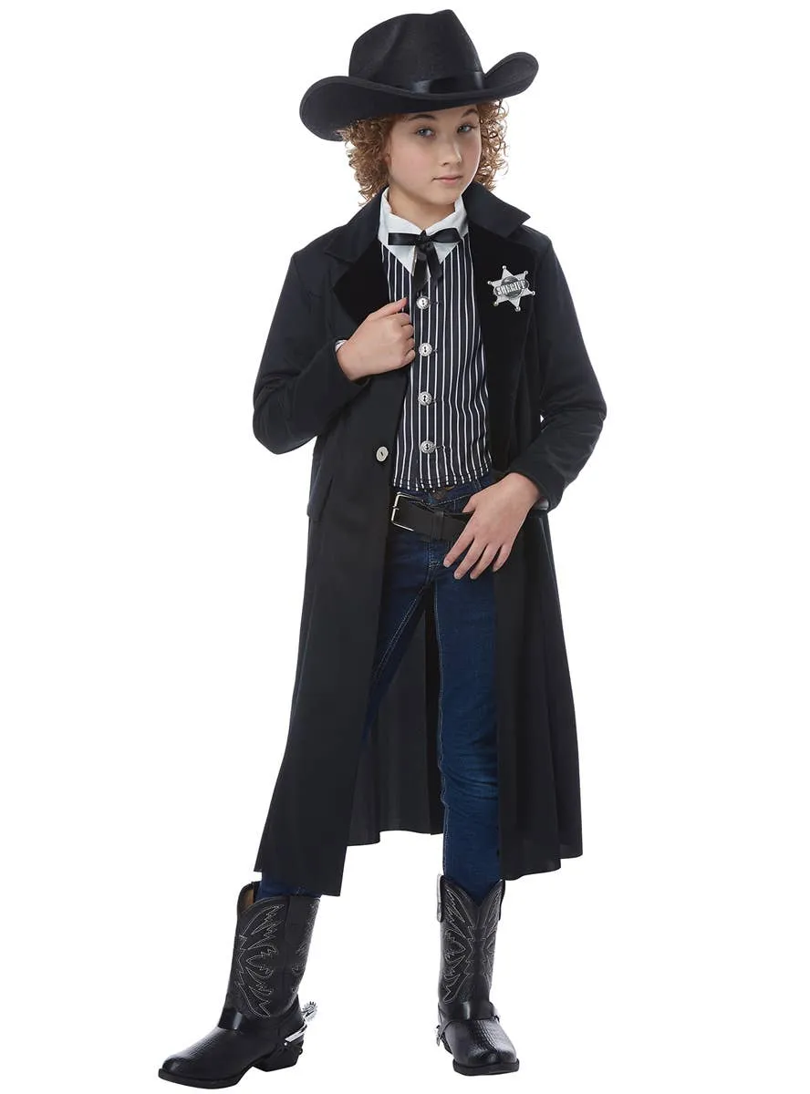 Wild West Sheriff Kids Fancy Dress Costume