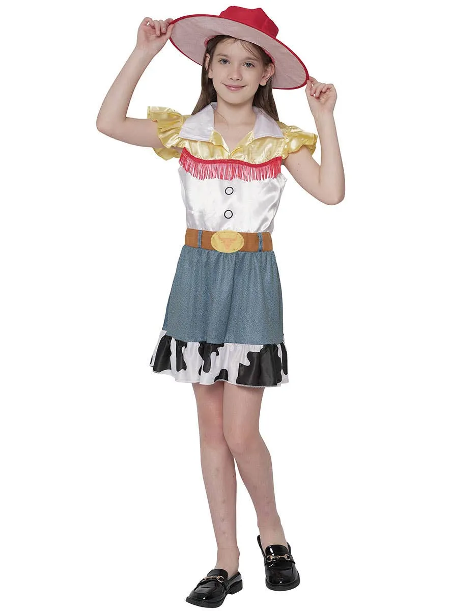 Wild West Toy Cowgirl Girls Costume