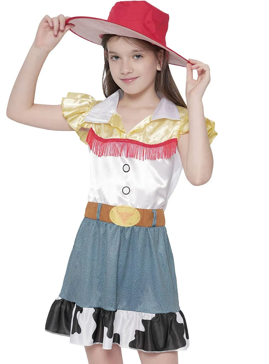 Wild West Toy Cowgirl Girls Costume