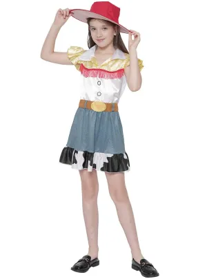 Wild West Toy Cowgirl Girls Costume