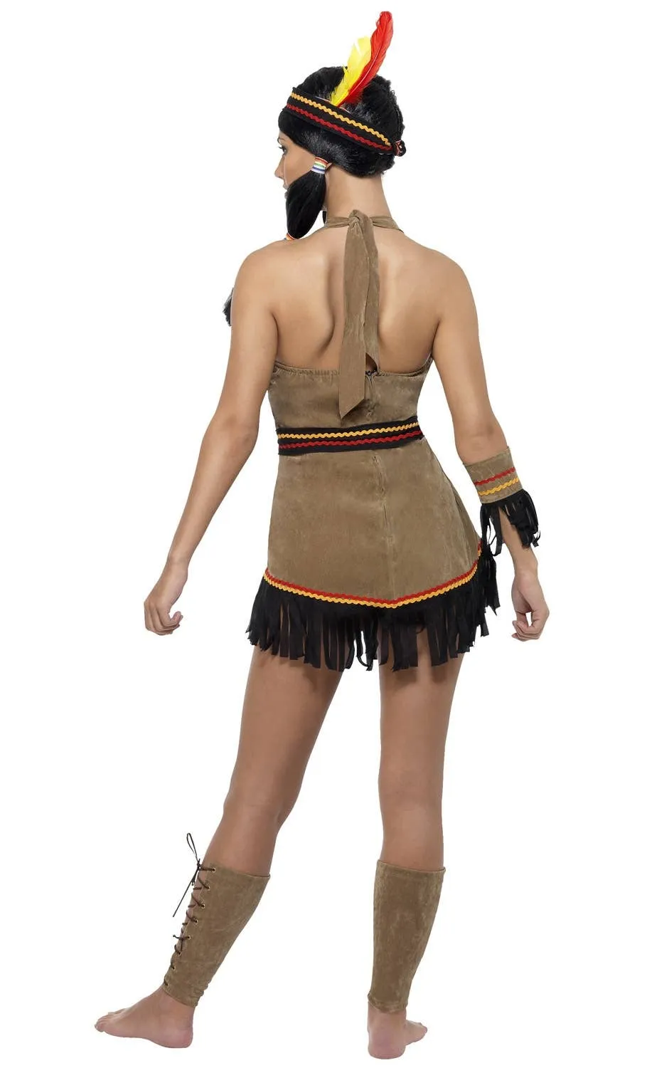 Wild West Womens Native American Inspired Costume