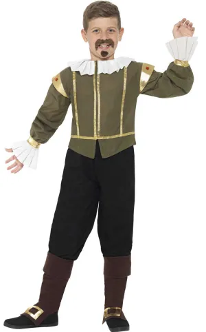 William Shakespeare Boys Fancy Dress Costume