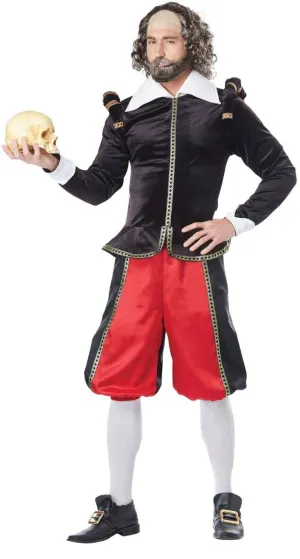 William Shakespeare Mens Historical Figure Costume