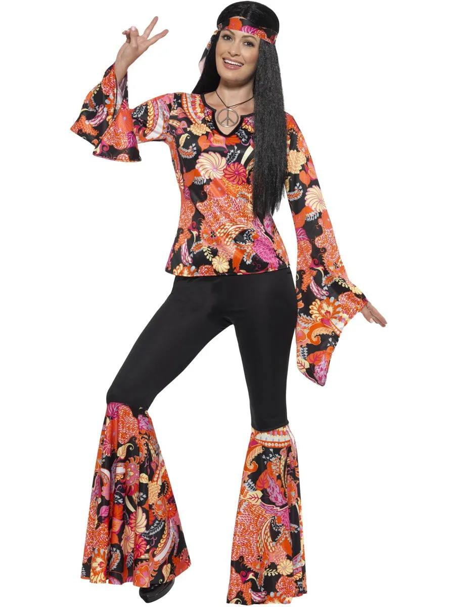 Willow The Hippie Plus Size Womens 1970s Costume