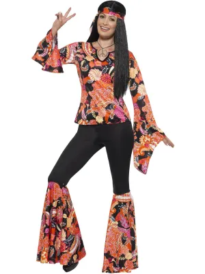 Willow The Hippie Plus Size Womens 1970s Costume