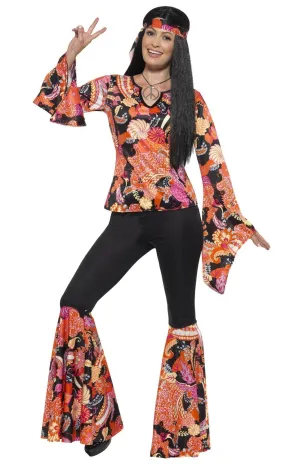 Willow The Hippie Womens 1970s Costume