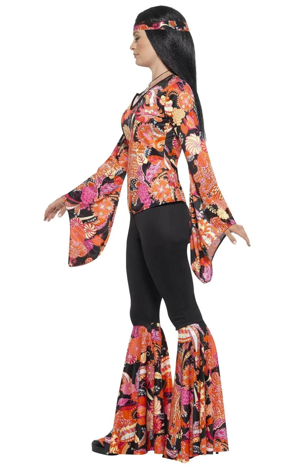 Willow The Hippie Womens 1970s Costume