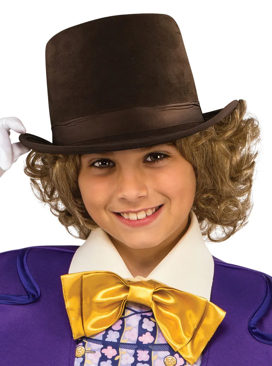 Willy Wonka Deluxe Boys Book Character Costume