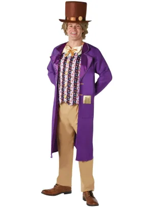 Willy Wonka Roald Dahl Mens Book Week Costume