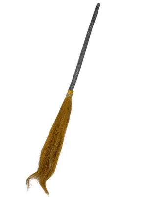 Witches Broomstick Black Halloween Costume Accessory