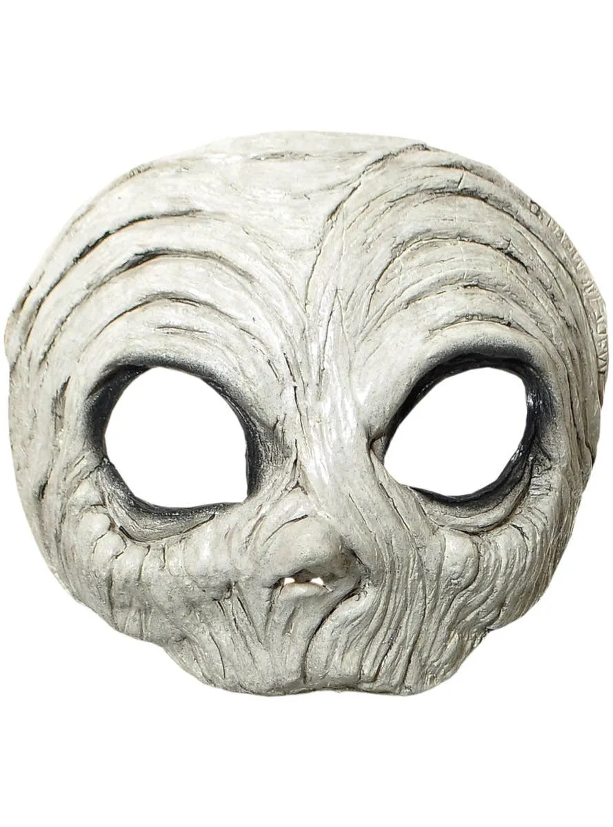 Withered Ghostly Soul Half Face Latex Halloween Mask