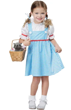 Wizard of Oz Dorothy Toddler Girls Dress Up Costume