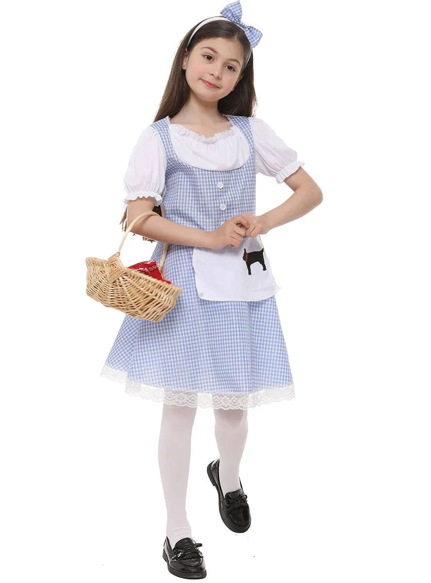 Wizard of Oz Girls Classic Dorothy Book Week Costume