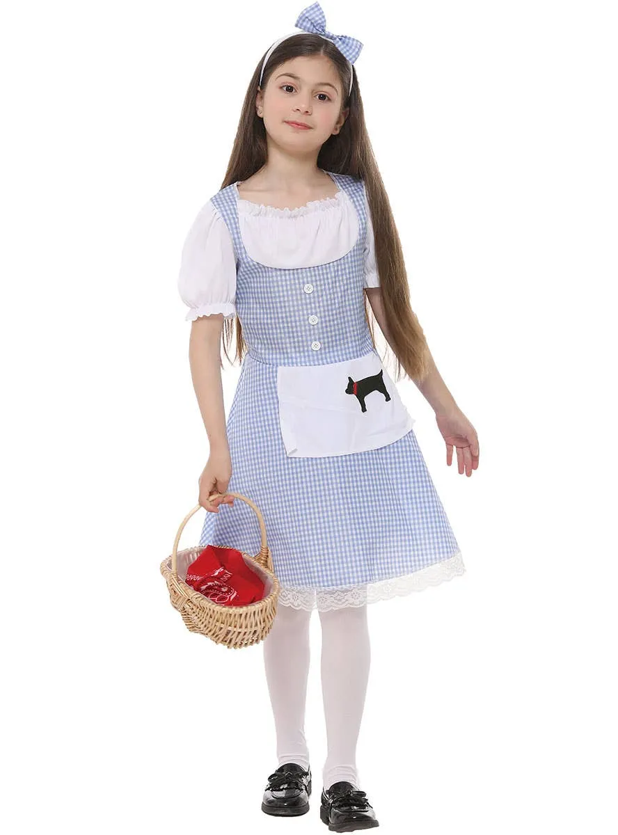 Wizard of Oz Girls Classic Dorothy Book Week Costume
