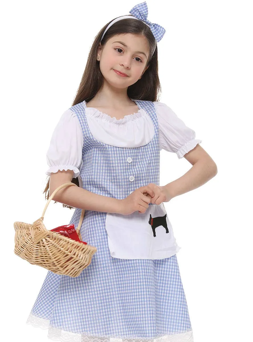 Wizard of Oz Girls Classic Dorothy Book Week Costume