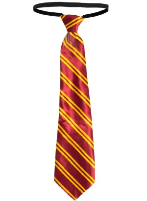 Wizard Style Red and Gold Costume Tie