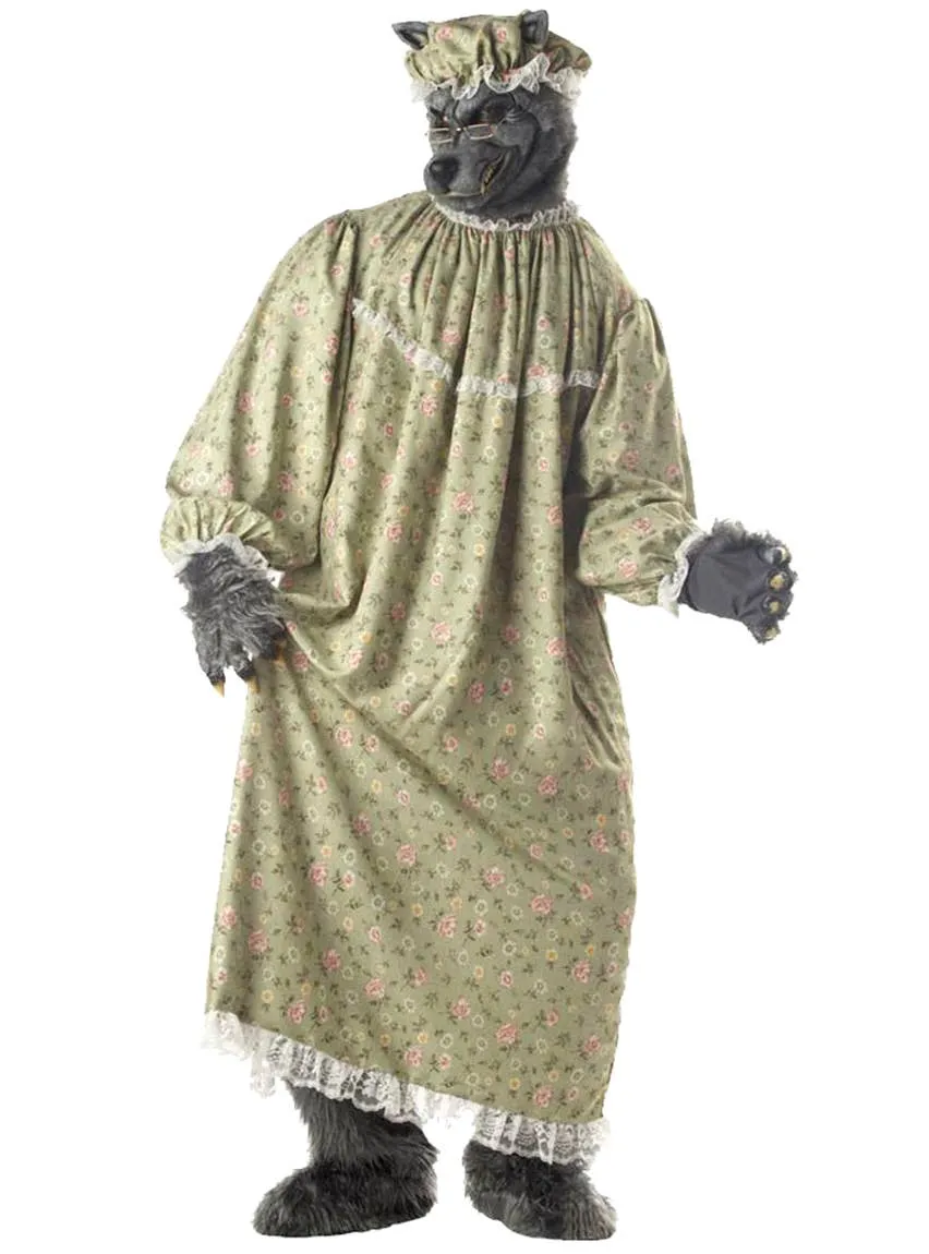 Wolf Granny Mens Storybook Book Week Costume