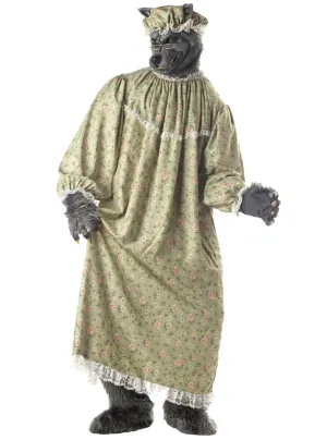 Wolf Granny Mens Storybook Book Week Costume