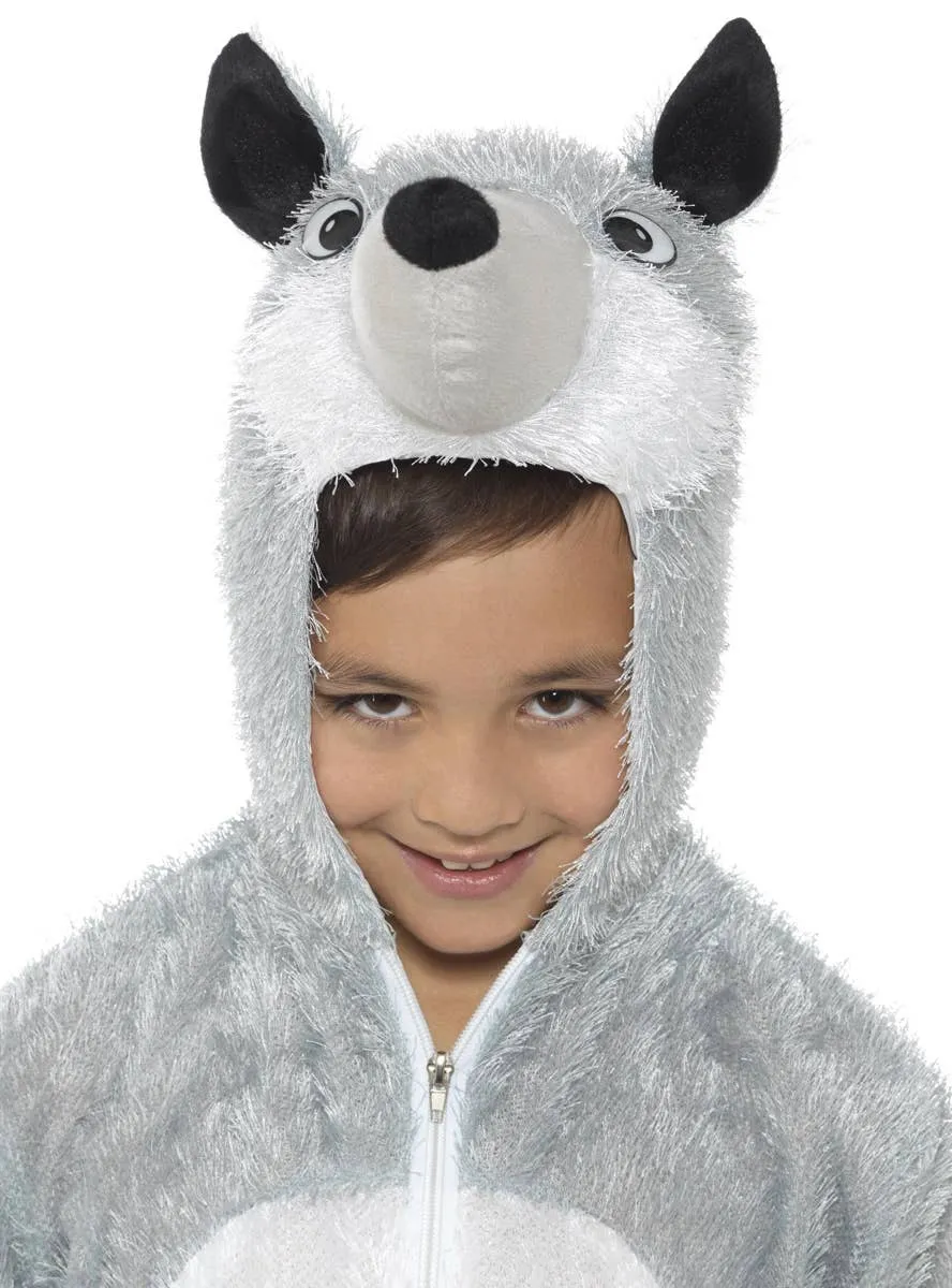 Wolf Onesie Kids Book Week Costume