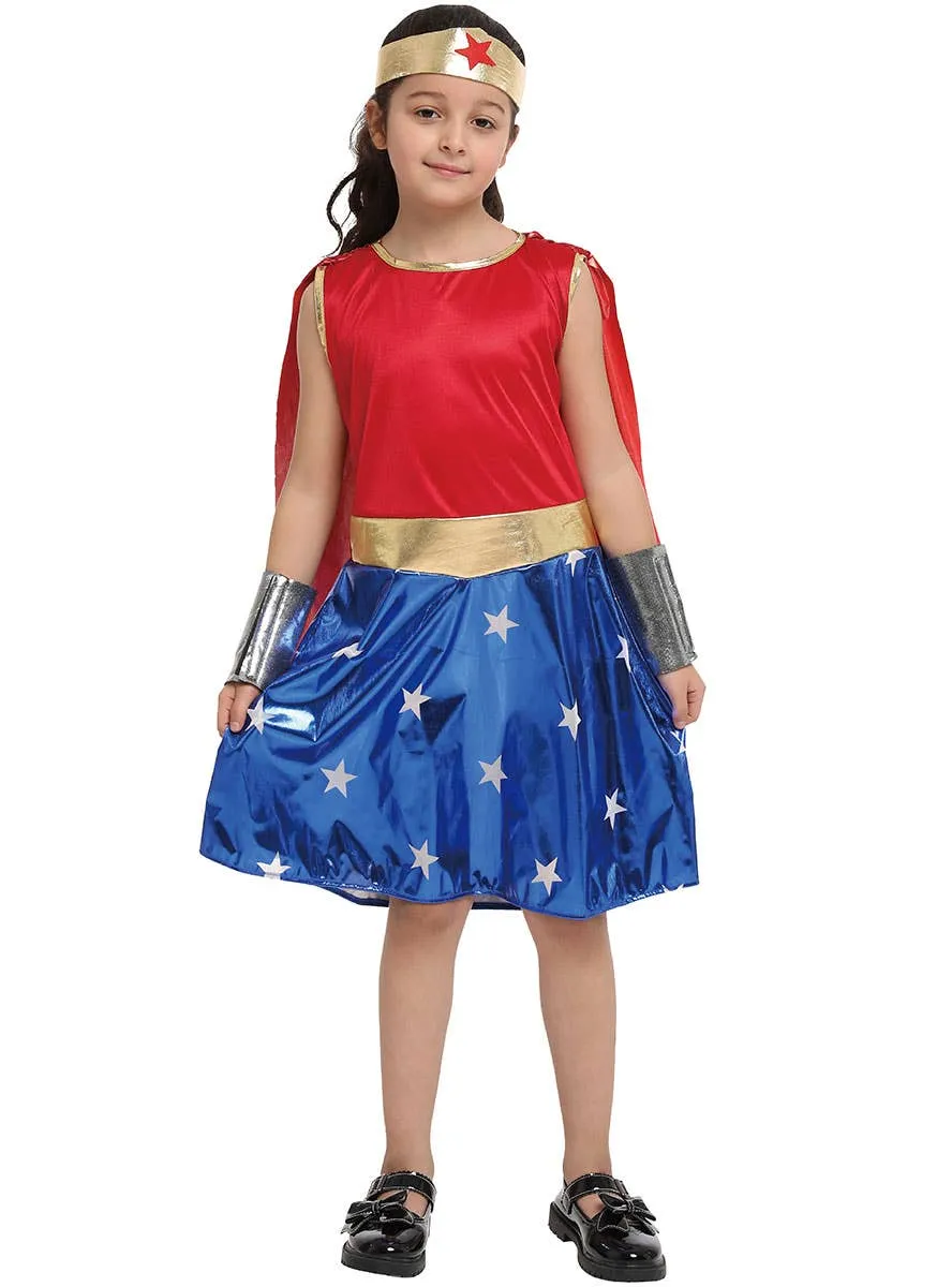Wonder Girls Comic Book Superhero Costume