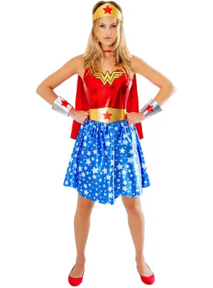 Wonder Woman Deluxe Womens DC Superhero Costume