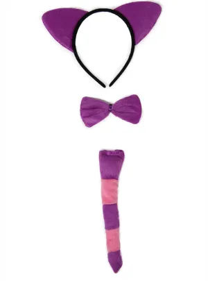 Wonderland Cat Kids Ears and Tail Accessory Set
