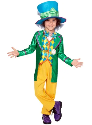 Wonderland Mad Hatter Boys Book Week Costume