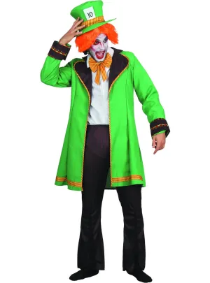 Wonderland Mad Hatter Mens Fancy Dress Costume