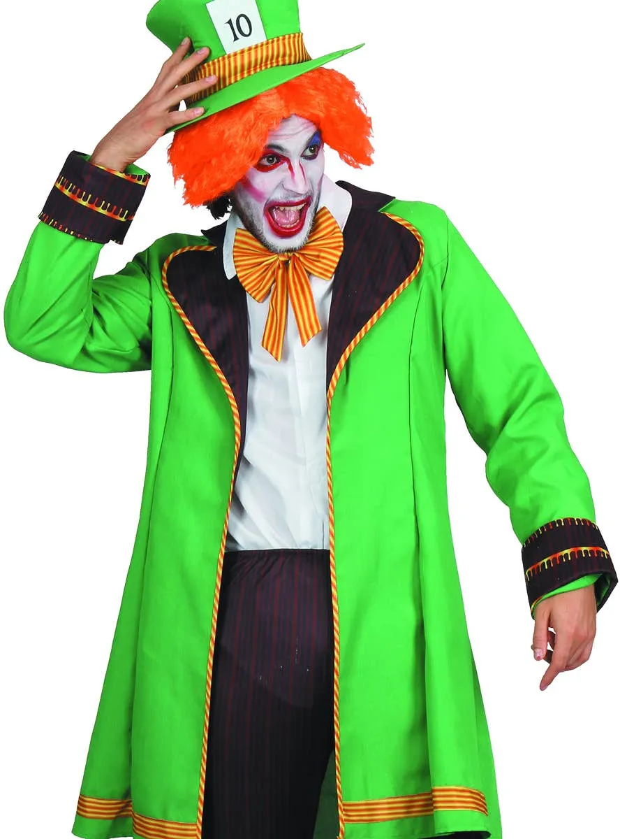 Wonderland Mad Hatter Mens Fancy Dress Costume