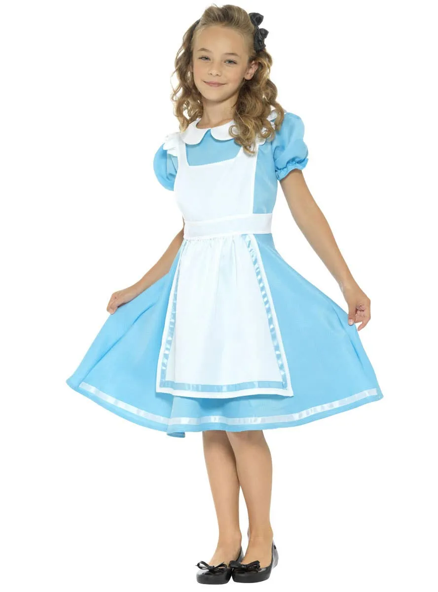 Wonderland Princess Girls Classic Alice Book Week Costume